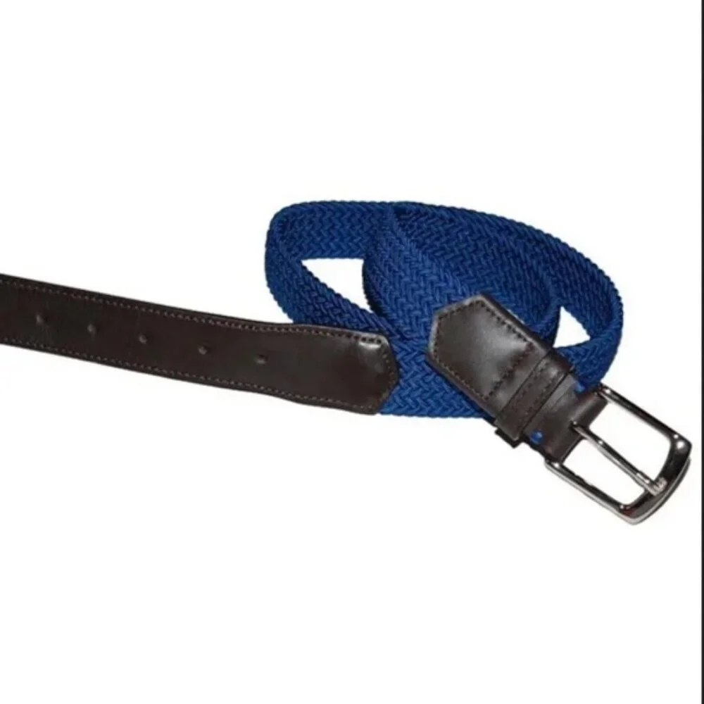 NWOT Holderness & Bourne Braided Stretch Fischer Belt 40
